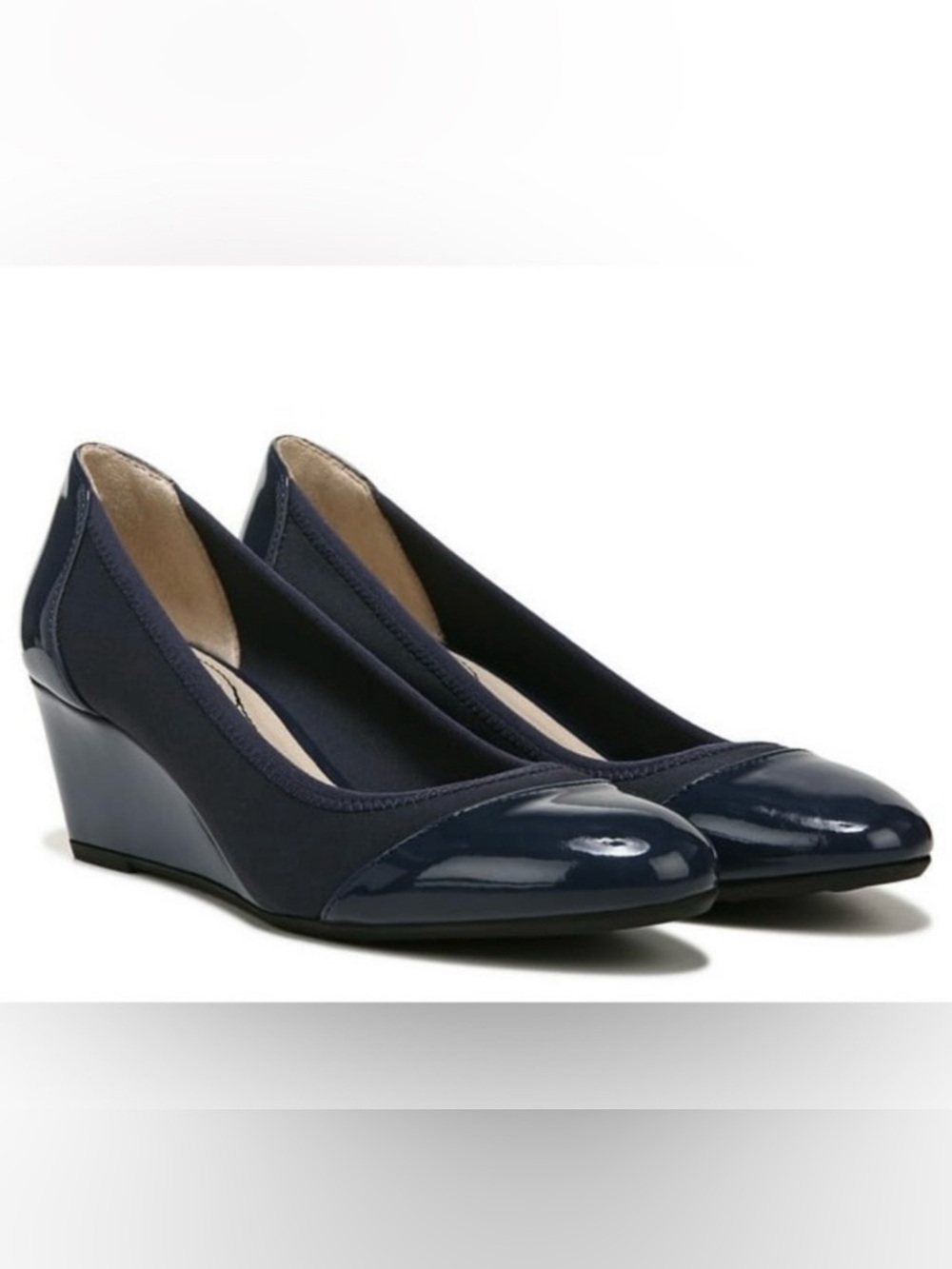 LifeStride Juliana Stretch Wedge Pumps